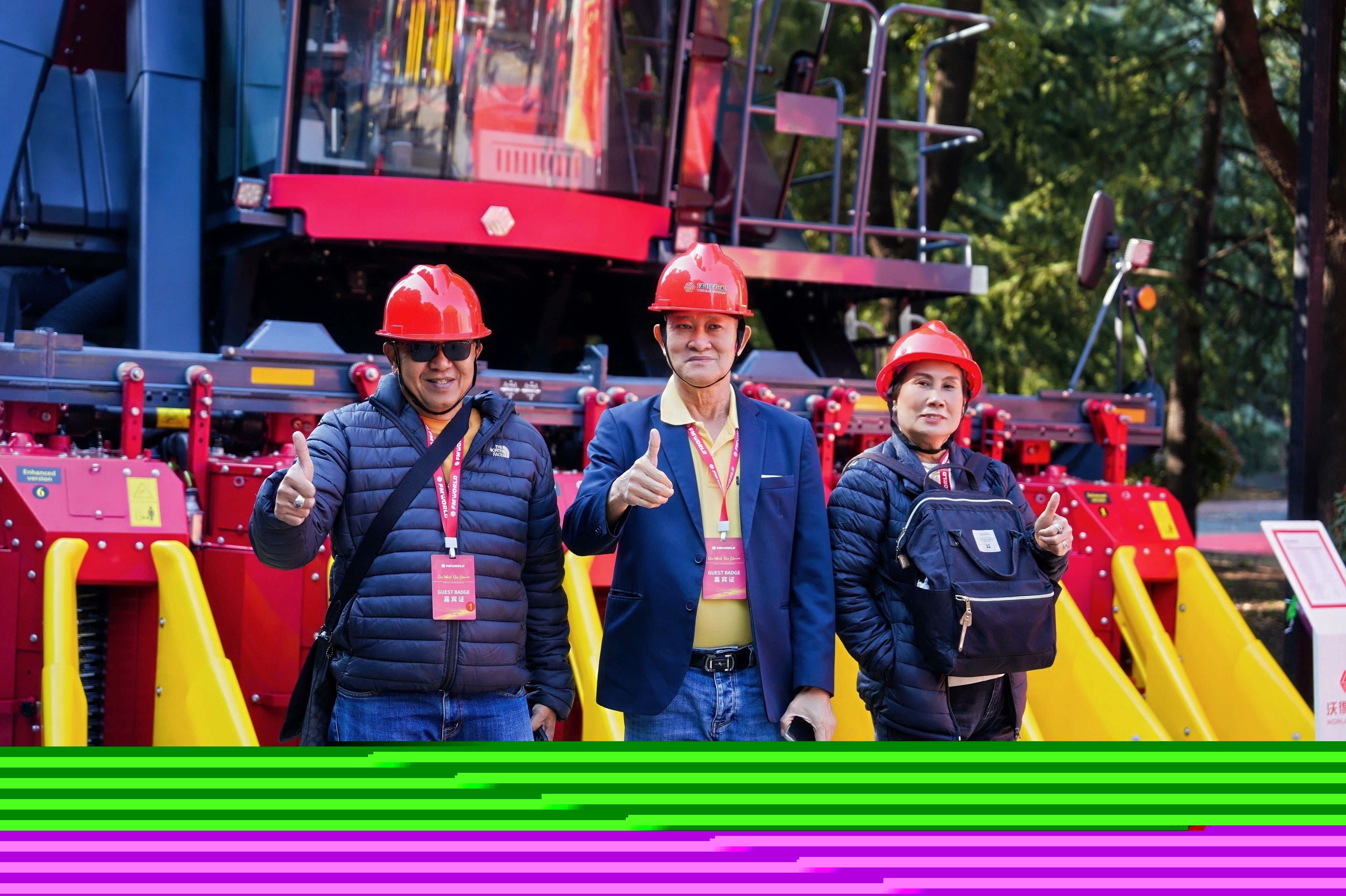 春風十里，智匯全球，歡迎沃得外賓來廠參觀